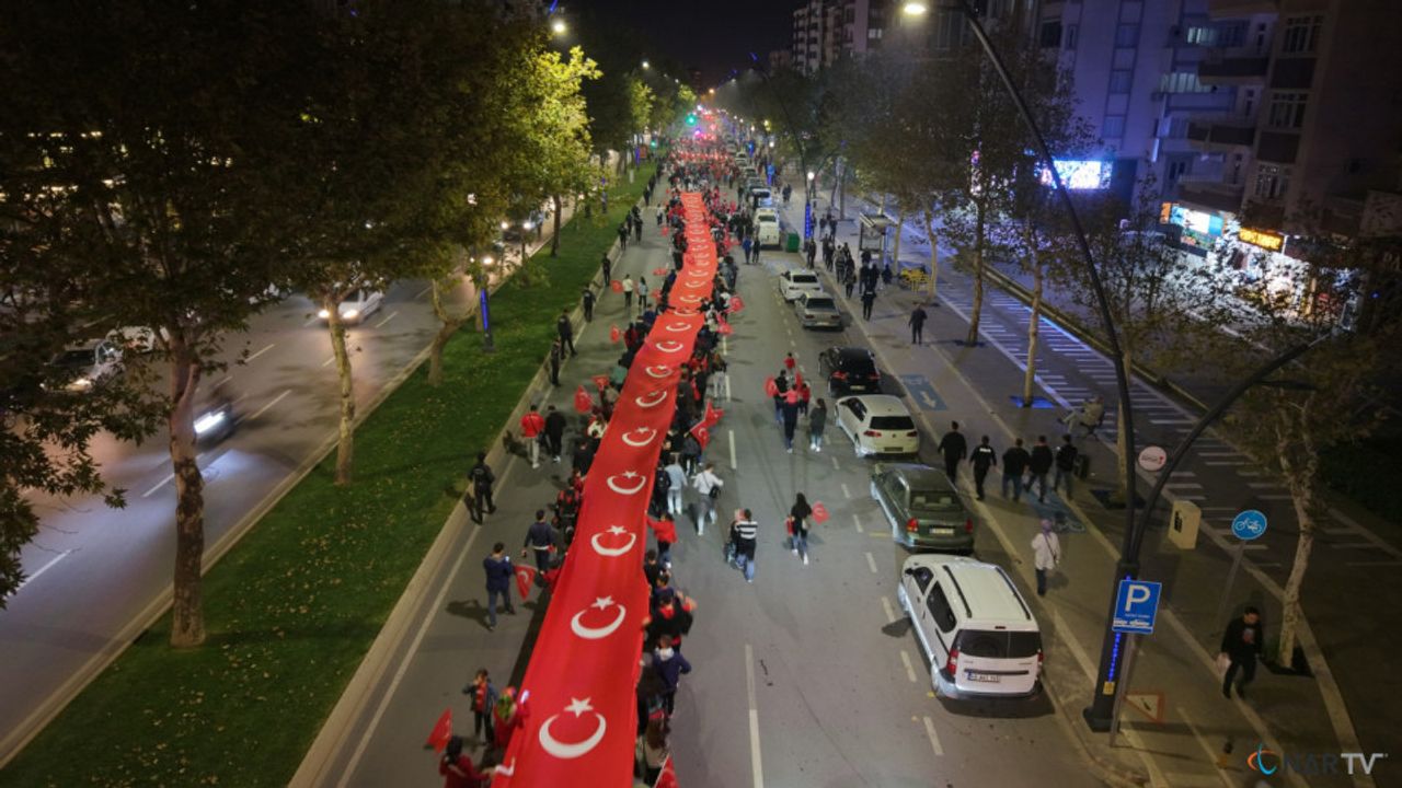 Cumhuriyet Yürüyüşü’nde Kahramanmaraş Tek Yürek Oldu.