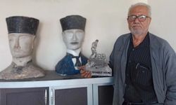 Kahramanmaraşlı tamirci Atatürk heykelinde iddialı