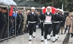 Şehit Polis Memuru Son Yolculuğuna Uğurlandı