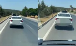 Kahramanmaraş'ta ambulansa sürücü yol vermedi.