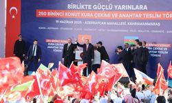 Cumhurbaşkanı Erdoğan anahtar teslim töreninde konuştu!