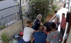 Kargo bırakmak için geldi, yaşlı kadının hayatı kurtardı!