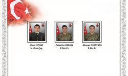 Metan gazından etkilenen 3 asker daha şehit oldu.