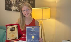 Aylin Kılıç 9 yaşında lise diploması aldı.