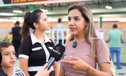 Kahramanmaraş Uluslararası Ağustos Fuarında büyük ilgi.