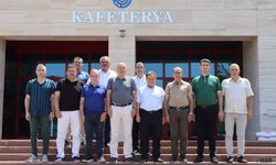 Rektör Yasım, Kahramanmaraş Büyükşehir gazeteciler cemiyeti yönetimiyle bir araya geldi.