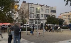 Parkta oyun oynayan çocuğa yorgun mermi isabet etti.
