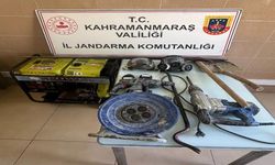 Kahramanmaraş’ta define avcılarına operasyon düzenlendi.