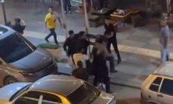 Ankara'da tekmeli yumruklu park kavgası kamerada.