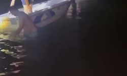 Batan balıkçı teknesindeki 3 kişiyi trafik polisi kurtardı.