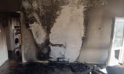 Elbistan'da ev yangını maddi hasar oluşturdu.