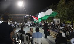 “Sumud Filosu’na Destek İçin Nöbet Tutuldu”