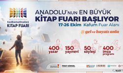 10. Uluslararası Kahramanmaraş Kitap Fuarı Başlıyor.