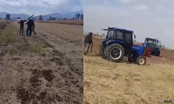 Kızının gözü önünde babayı darbettiler: Olay anı kamerada.