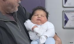Türkiye'de Bir ilk Yeni doğan bebek Ağırlığıyla şaşırttı.