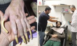 3 yıl sonra ilk duş: Telefon bağımlısı genç ikna edildi.