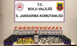 Bolu'da kaçak içki operasyonu: Piyasa değeri 42 bin lira