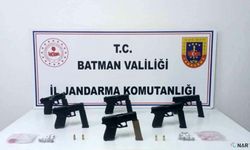 Batman'da kaçak silah operasyonu: 6 tutuklama