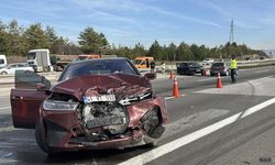 TEM'in Bolu geçişinde feci kaza: 1 ölü, 4 yaralı