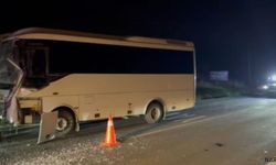 Çerkezköy'de iki servis aracı çarpıştı: 8 işçi yaralandı