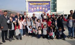 Kahramanmaraşlı minikler, Çocuk Hakları Günü’nü kutladı.