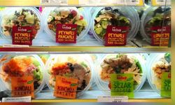 Düşük kalorili 'salata menülerine' ilgi artıyor.