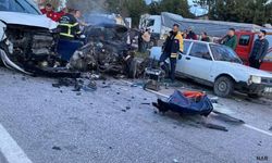 Burdur'da feci kaza: 2 ölü 3 yaralı