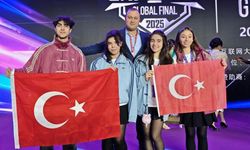 Çin'de yarışan Robotik takımından büyük başarı