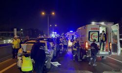 Tekirdağ'da zincirleme kaza: 2'si asker 5 yaralı
