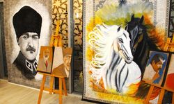 Kahramanmaraş'ta halıdan tuvale uzanan sergi yolculuğu