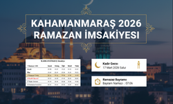 2026 Kahramanmaraş Ramazan İmsakiyesi