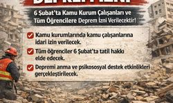 Kahramanmaraş'ta 6 Şubat cuma günü okullar tatil mi?