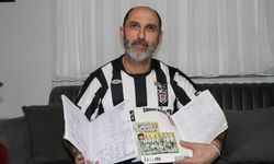 25 yıldır Beşiktaş'ın her maçını tek tek not ediyor