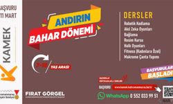 Andırın’da 7 Branşta Ücretsiz KAMEK Eğitimi