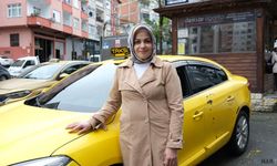 Rize'nin kadın taksi şoförü takdir görüyor