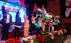 Minik yüreklerden büyük mesaj: “Filistin özgürdür, özgür kalacak"