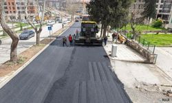 Kahramanmaraş'ta asfalt çalışmaları devam ediyor