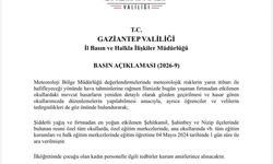 Gaziantep'te fırtına sonrası okullar tatil edildi