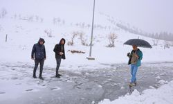 Kahramanmaraş'ta mayısta kar sürprizi