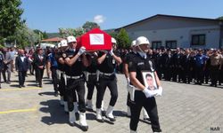 Şehit polise eşinden yürekleri dağlayan veda