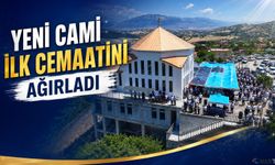 Hartlap'ta Dualarla Açılış! Yeni Cami İlk Cemaatini Ağırladı