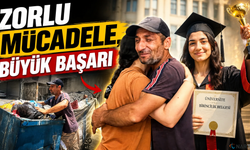 Sokaklarda kağıt toplayarak okuttuğu kızı, üniversiteyi birincilikle bitirdi.