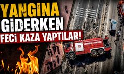 İtfaiye aracı kaza yaptı: Yaralılar var!