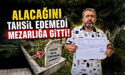 Kiracıya ulaşamadı, Derdini babasının mezarına anlattı.