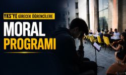 Sınav kaygısına karşı moral buluşması.