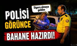 Alkol denetimini görünce aracı park etti...