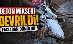 Yoldaki çökme kazaya neden oldu!