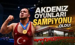 KSÜ Öğrencisi Hakan Büyükçıngıl, Akdeniz Oyunları Şampiyonu Oldu