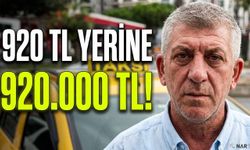Taksici hesabında servet gördü