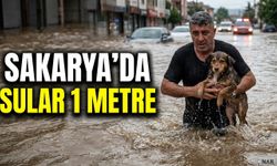 Sular 1 metreyi aştı! Ulaşım zorlaştı